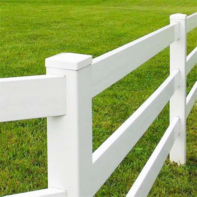 Vinyl Horse Rail Fence