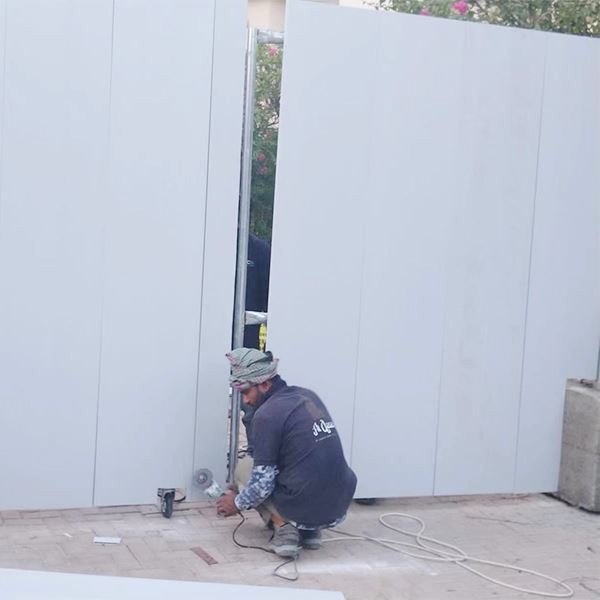 نرده پلاستیکی پی وی سی